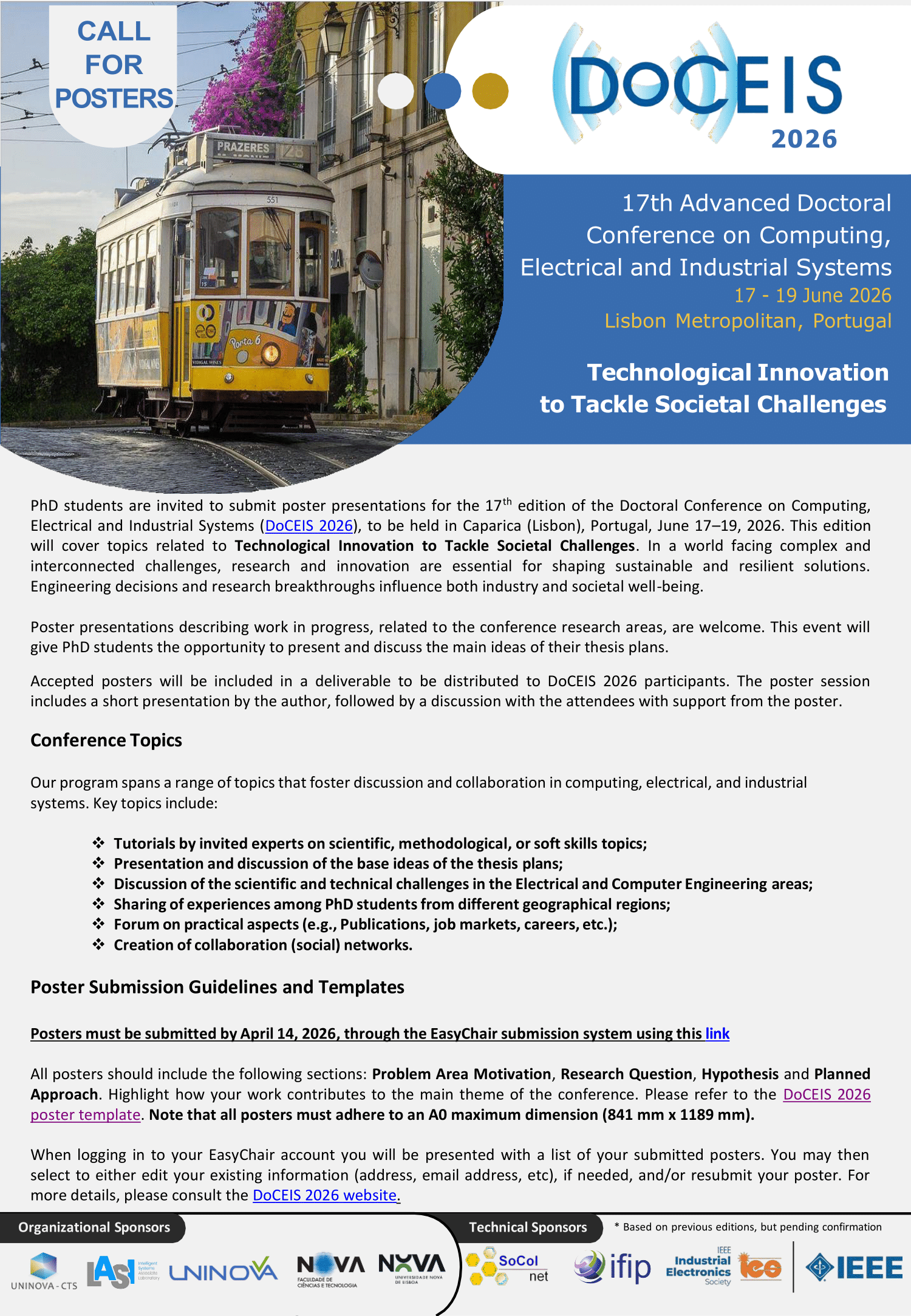 Call for Posters Preview